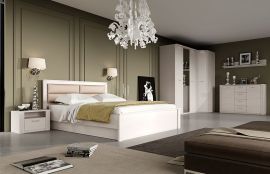 ЭЛАНА Спальный гарнитур (модульная) Бодега белая | фото